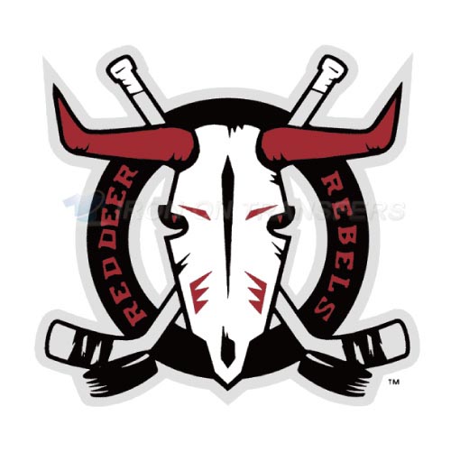 Red Deer Rebels Iron-on Stickers (Heat Transfers)NO.7535